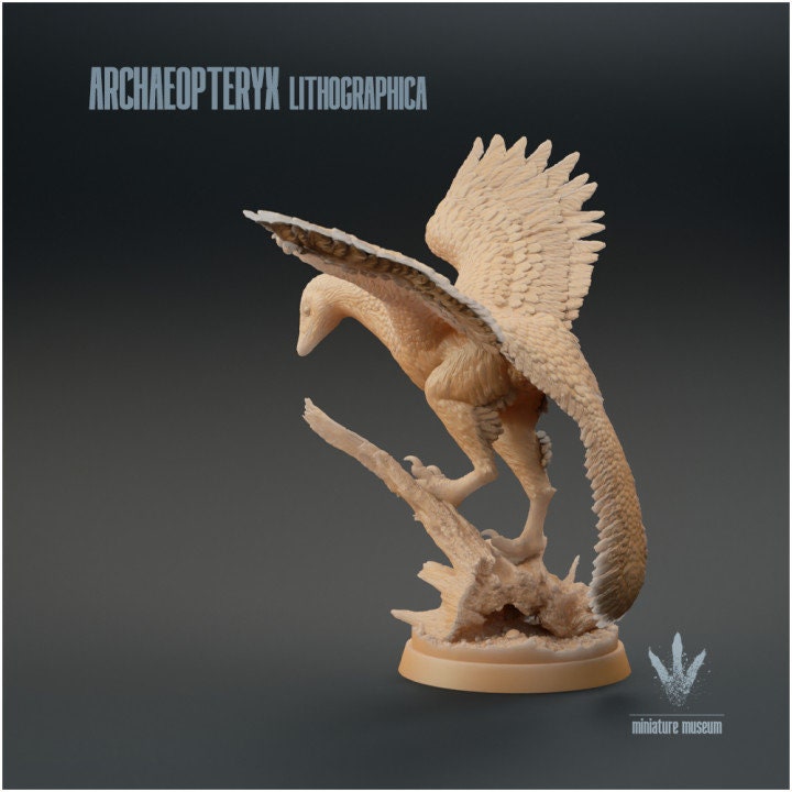 Archaeopteryx lithographica - UNPAINTED - Miniature Museum