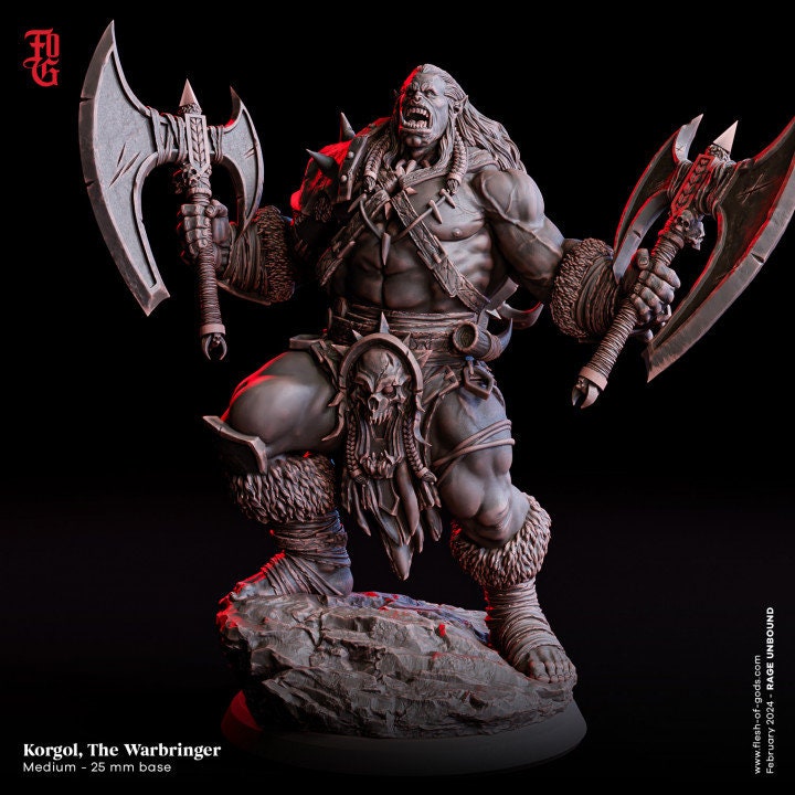Korgol, The Warbringer - Flesh of Gods