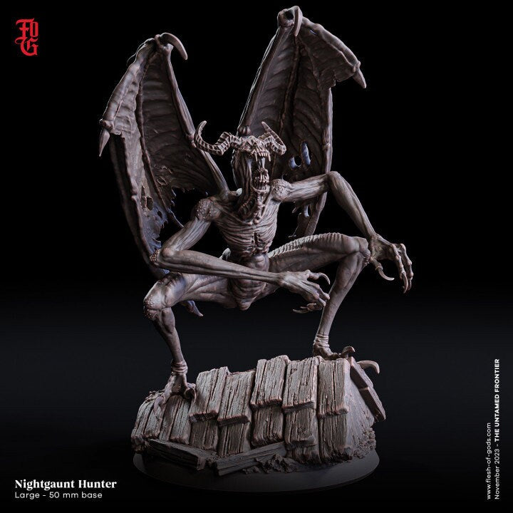Nightgaunt Hunter - UNPAINTED - Flesh of Gods