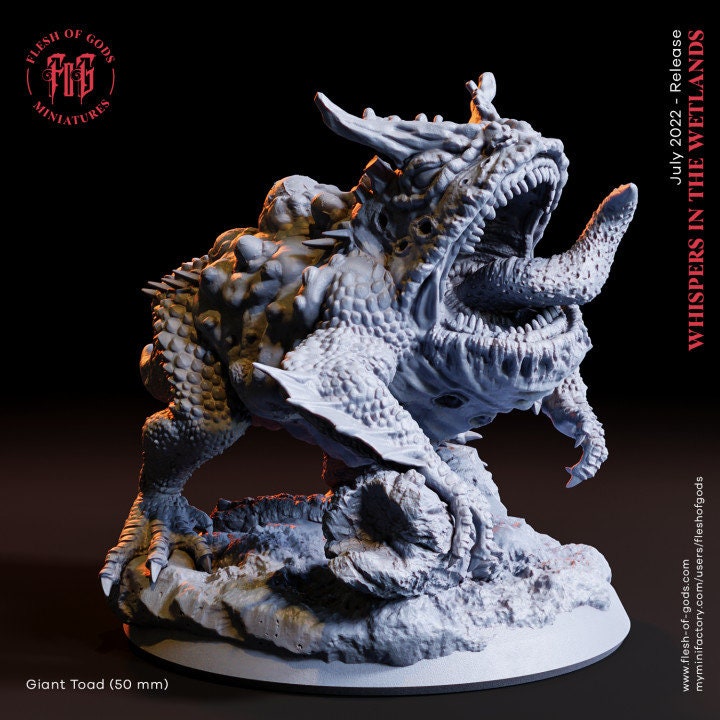 Giant Toad - Flesh of Gods
