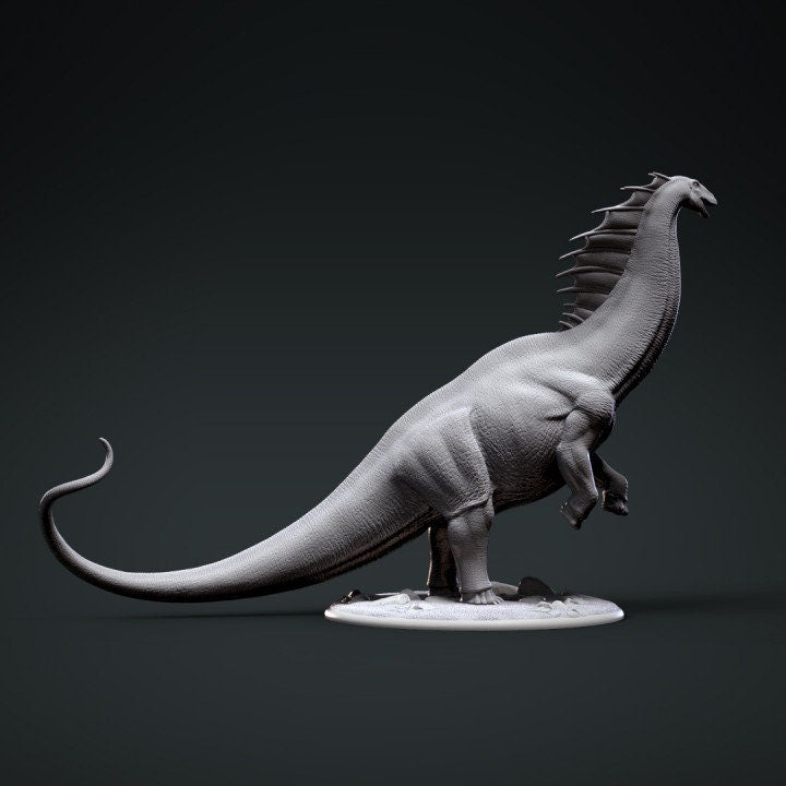 Amargasaurus Rear Up - Clynche Art