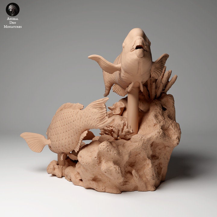 Steephead Parrotfish - UNPAINTED - Animal Den Miniatures