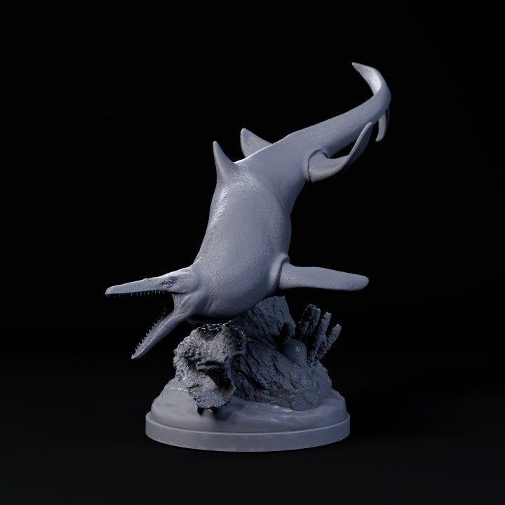 Megapterygius wakayamaensis - UNPAINTED - Dino and Dog Miniatures