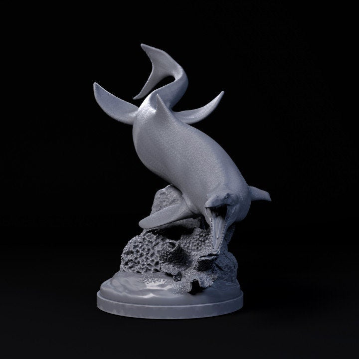 Megapterygius wakayamaensis - UNPAINTED - Dino and Dog Miniatures