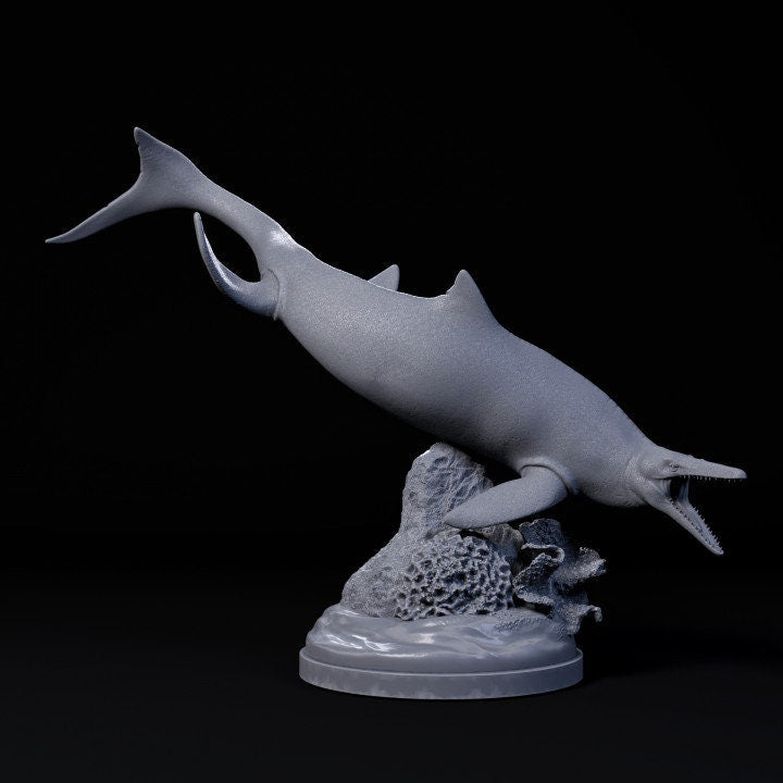Megapterygius wakayamaensis - UNPAINTED - Dino and Dog Miniatures