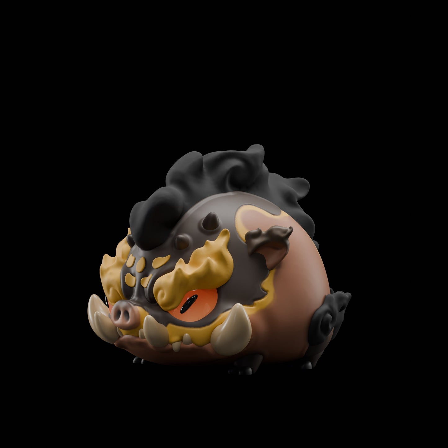 Hokii - UNPAINTED - Grumpii Art Toy