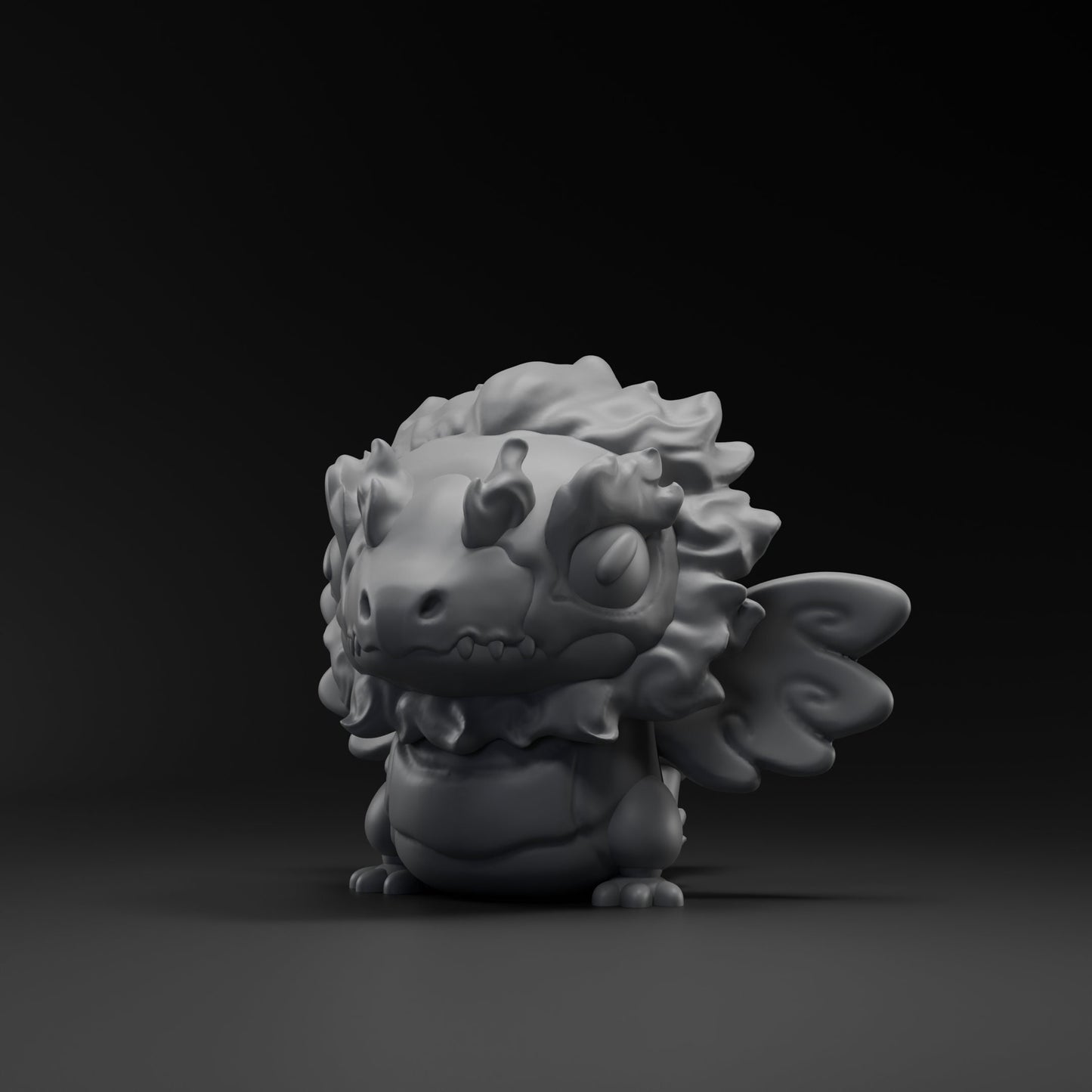Itsumii - UNPAINTED - Grumpii Art Toy