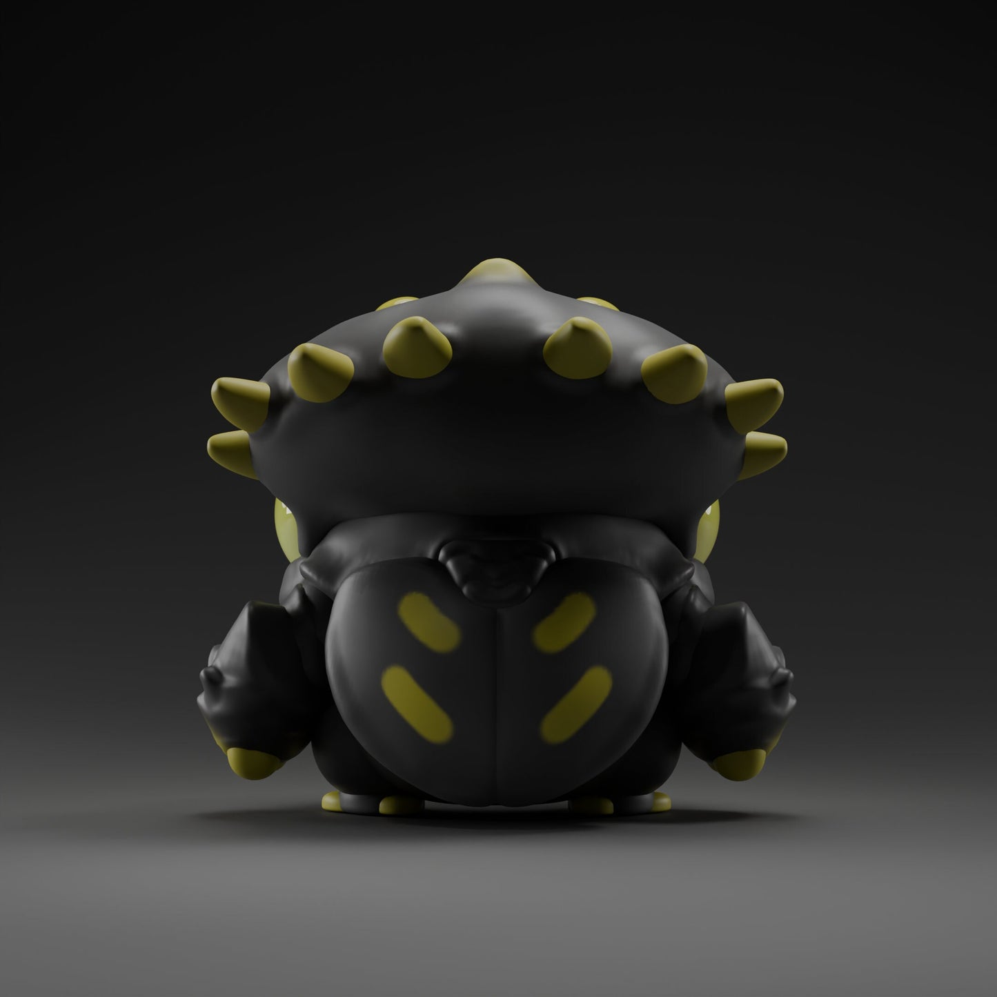 Buzzii - UNPAINTED - Grumpii Art Toy