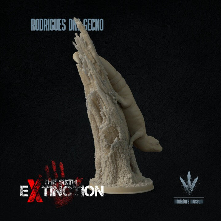 Rodrigues day gecko : Climbing - UNPAINTED - Miniature Museum