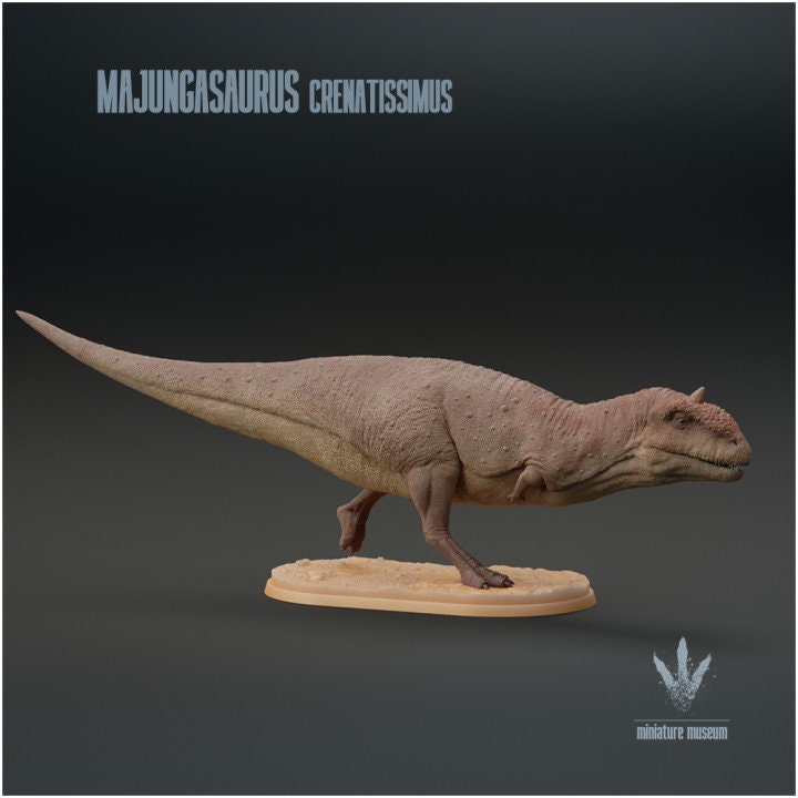 Majungasaurus crenatissimus : Run - UNPAINTED - Miniature Museum