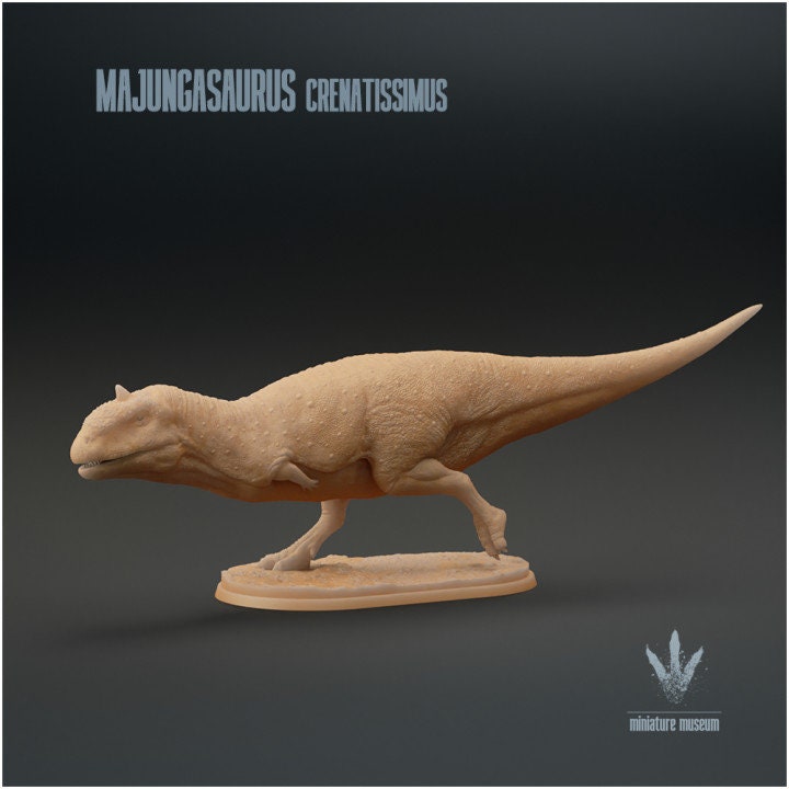 Majungasaurus crenatissimus : Run - UNPAINTED - Miniature Museum