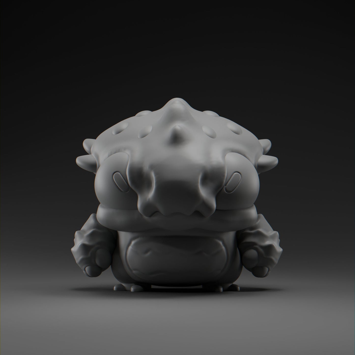 Buzzii - UNPAINTED - Grumpii Art Toy