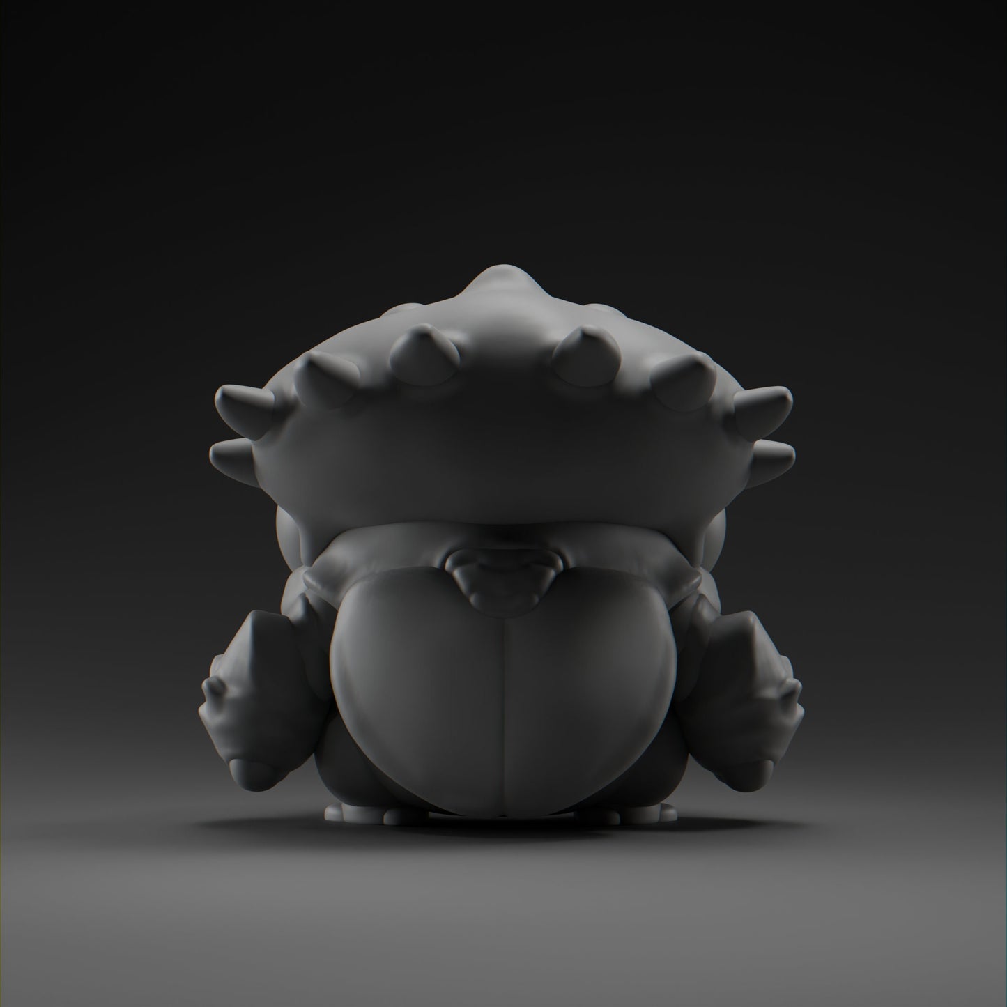 Buzzii - UNPAINTED - Grumpii Art Toy
