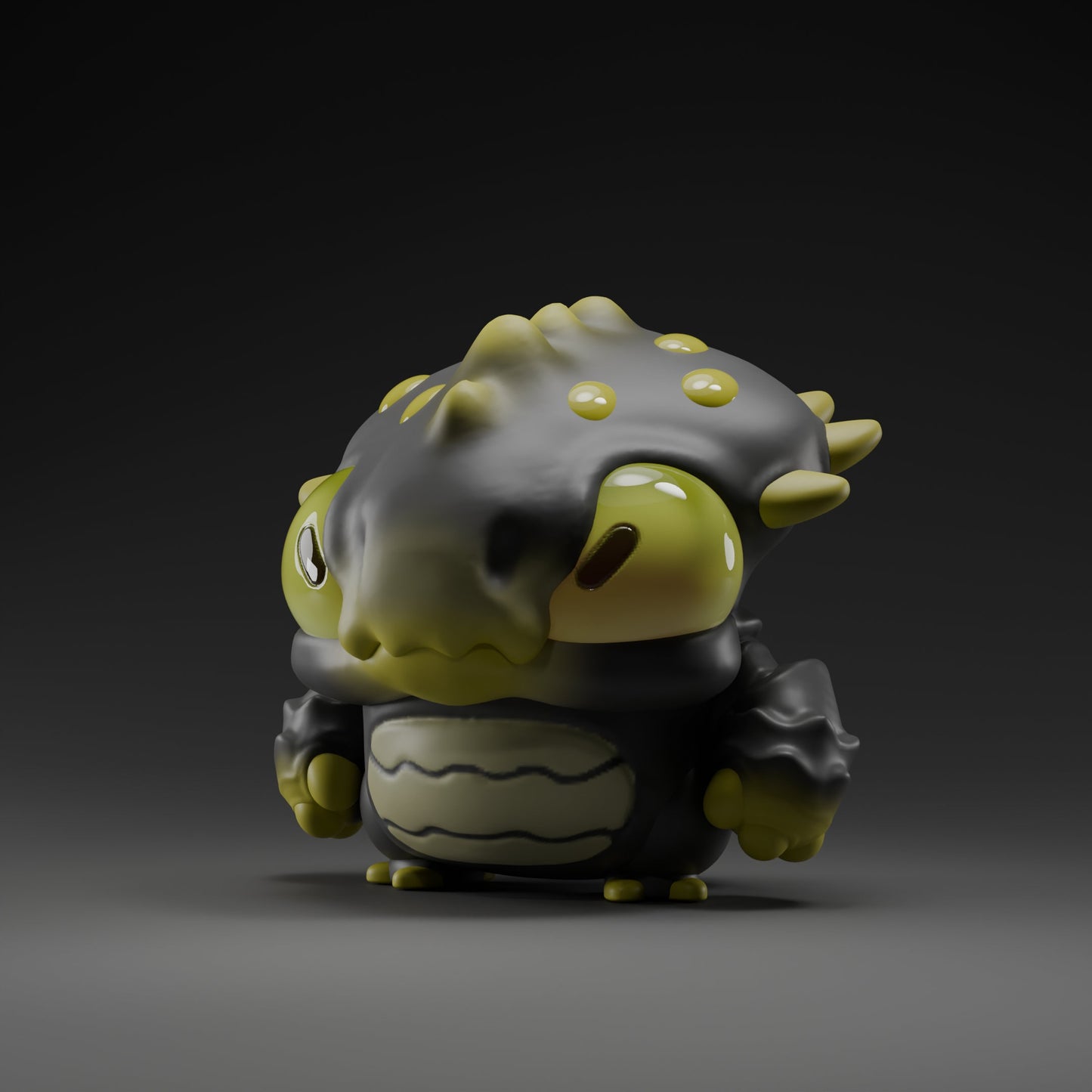 Buzzii - UNPAINTED - Grumpii Art Toy