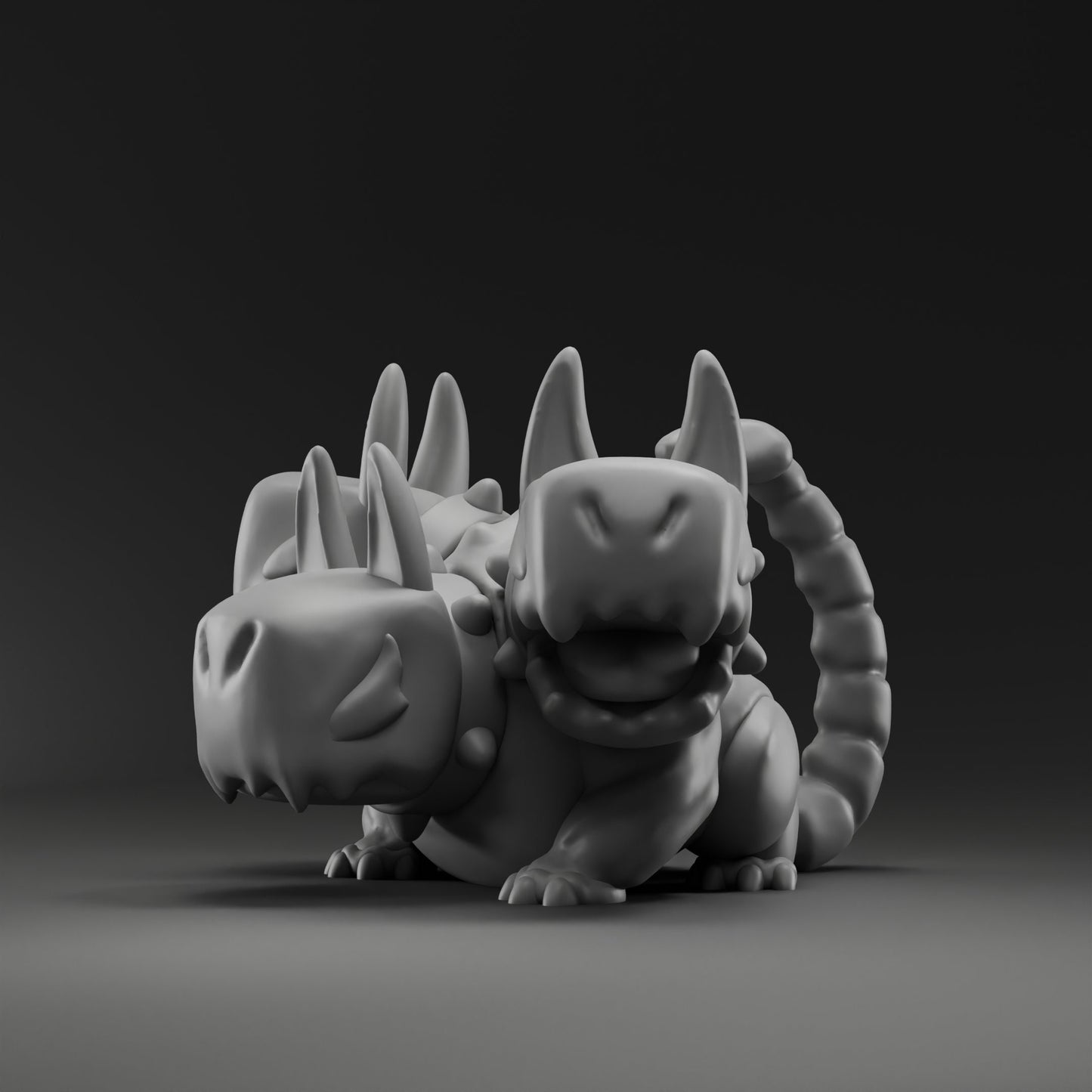 Cerberii - UNPAINTED - Grumpii Art Toy