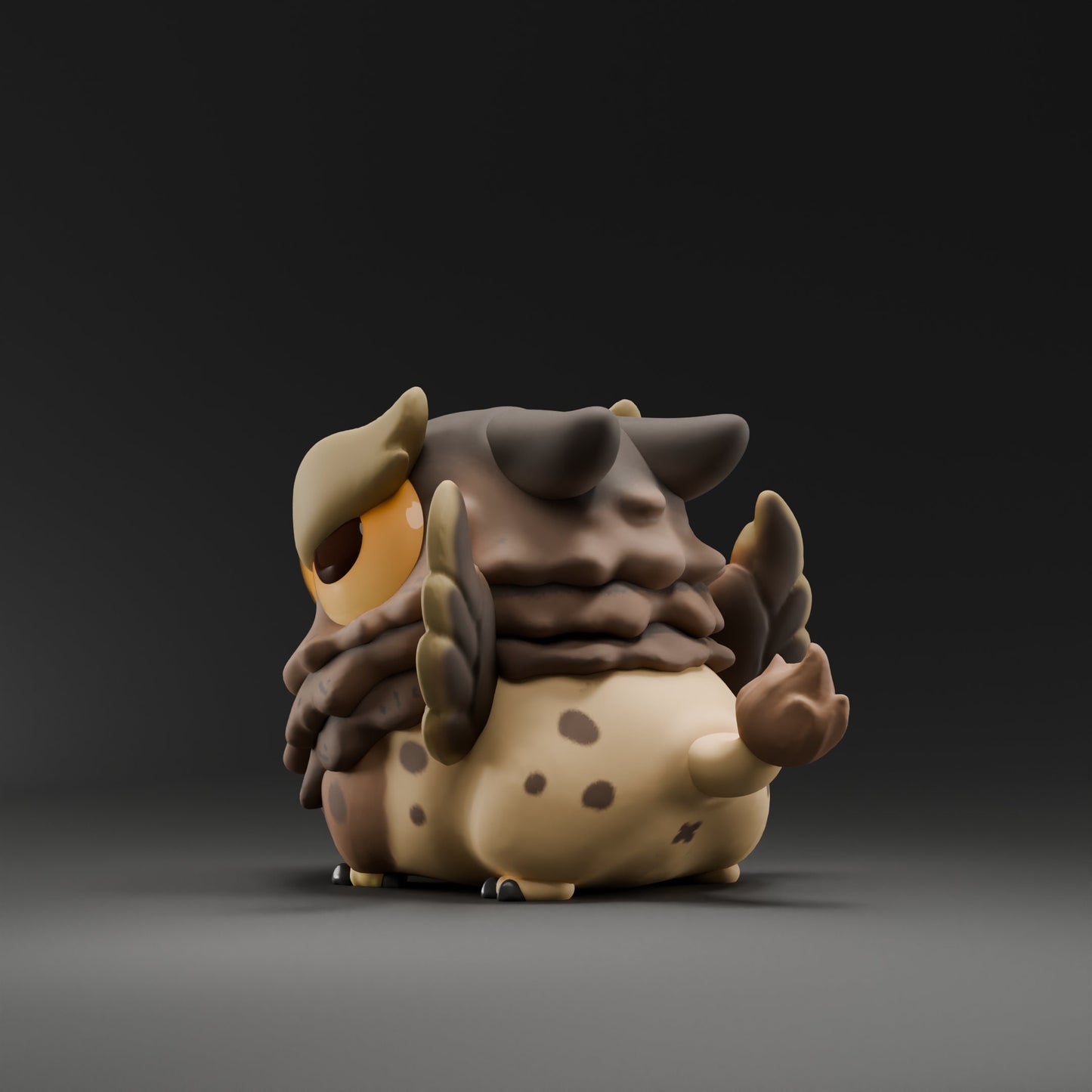 Griffii - UNPAINTED - Grumpii Art Toy