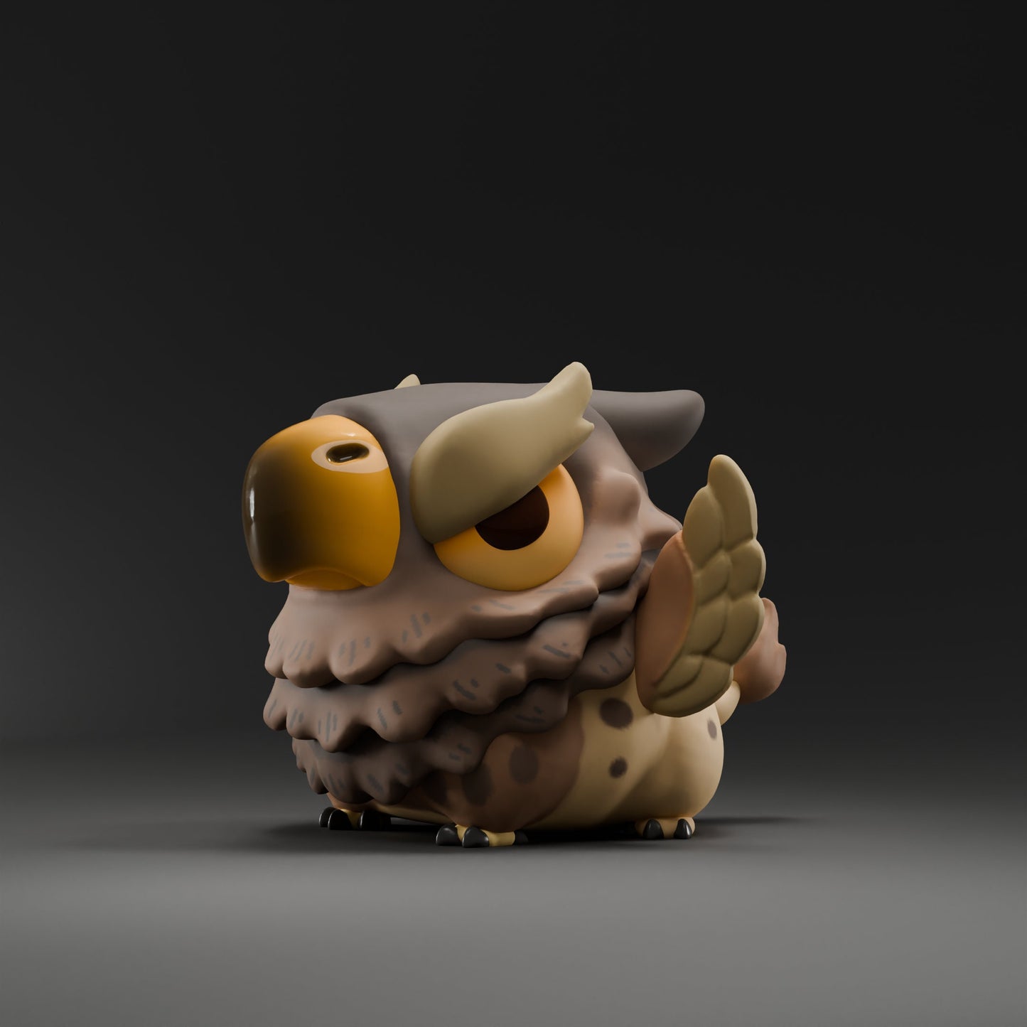Griffii - UNPAINTED - Grumpii Art Toy