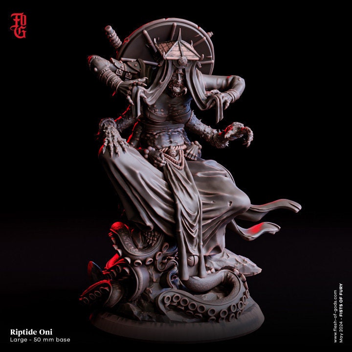 Riptide Oni - Flesh of Gods - UNPAINTED