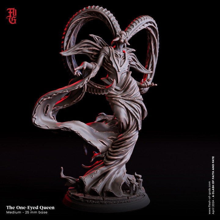 The One-Eyed Queen - Flesh of Gods - UNPAINTED