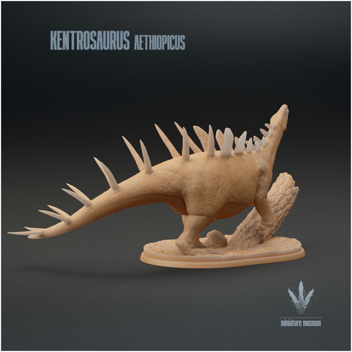 Kentrosaurus aethiopicus - UNPAINTED - Miniature Museum