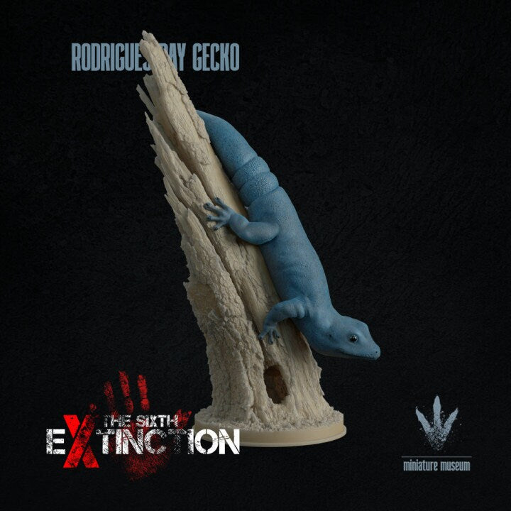 Rodrigues day gecko : Climbing - UNPAINTED - Miniature Museum