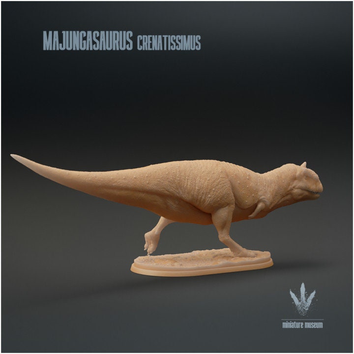 Majungasaurus crenatissimus : Run - UNPAINTED - Miniature Museum