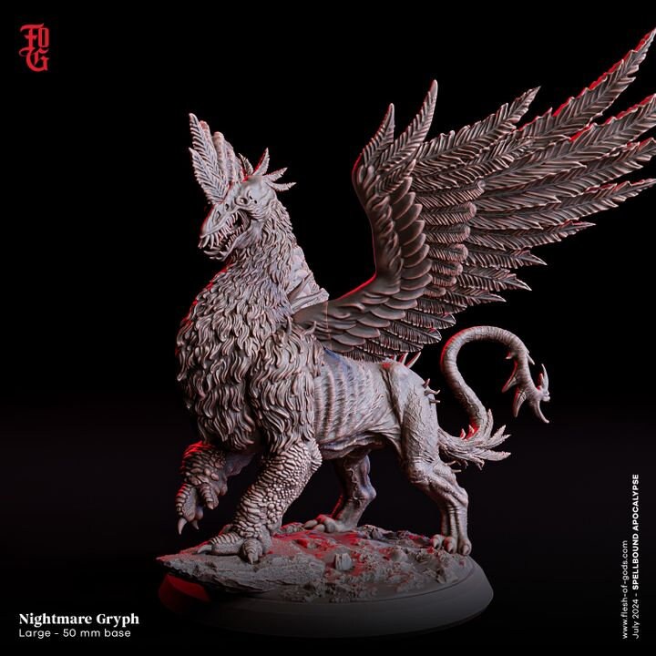 Nightmare Gryph - Flesh of Gods