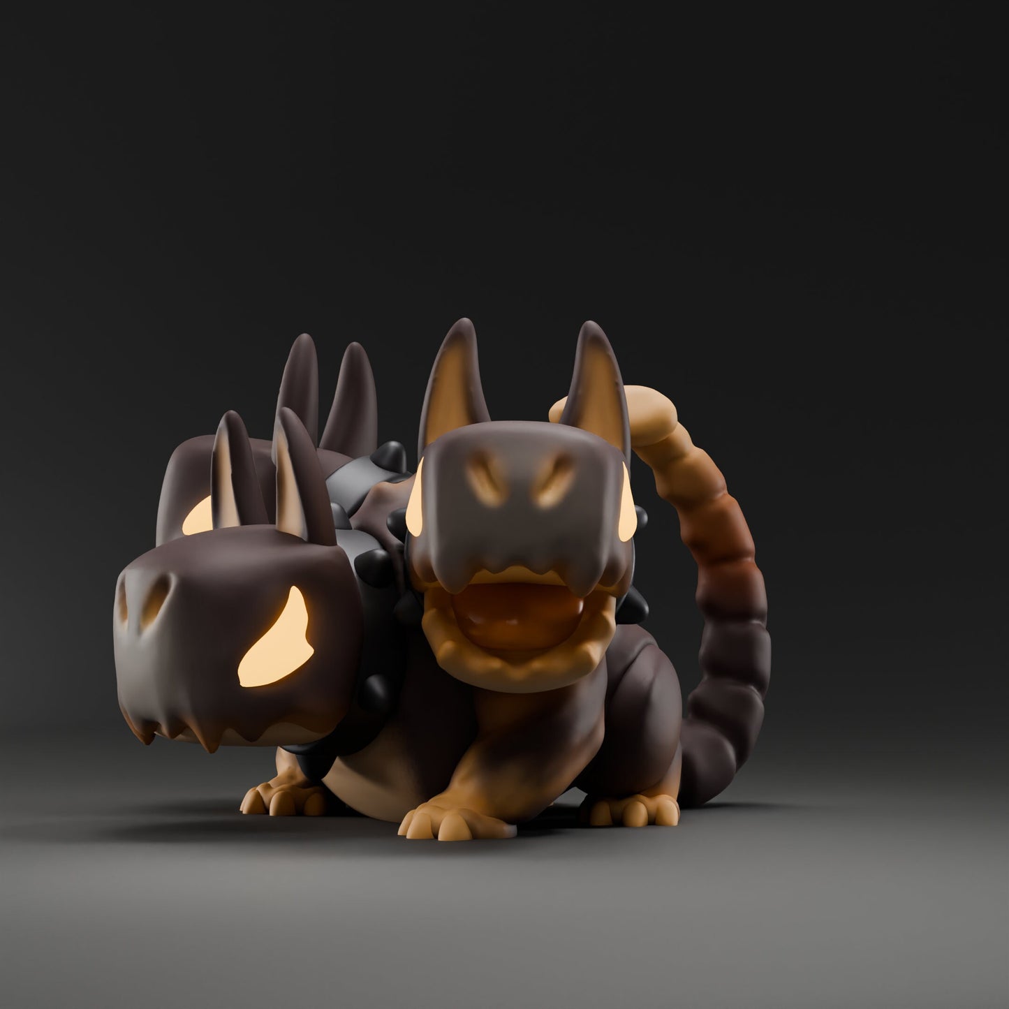Cerberii - UNPAINTED - Grumpii Art Toy