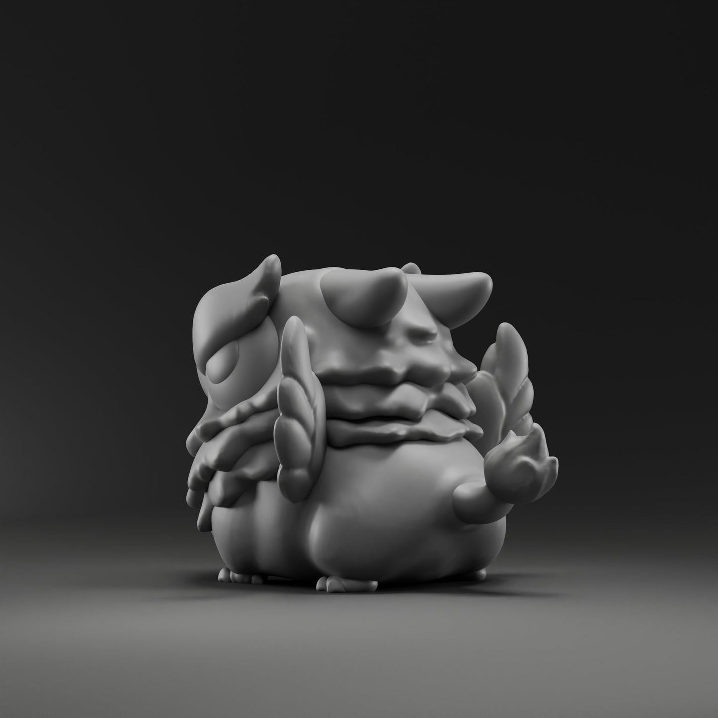 Griffii - UNPAINTED - Grumpii Art Toy