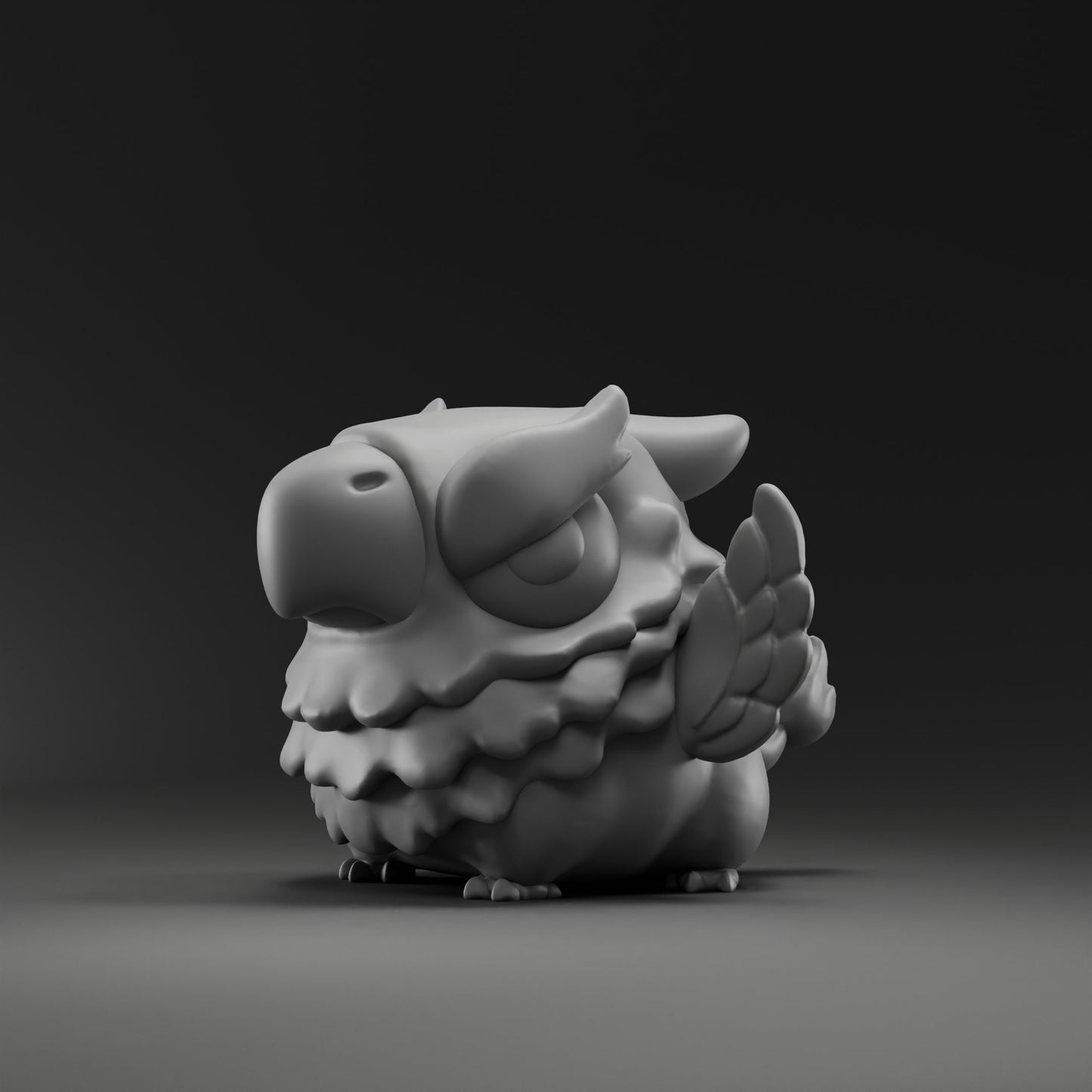 Griffii - UNPAINTED - Grumpii Art Toy