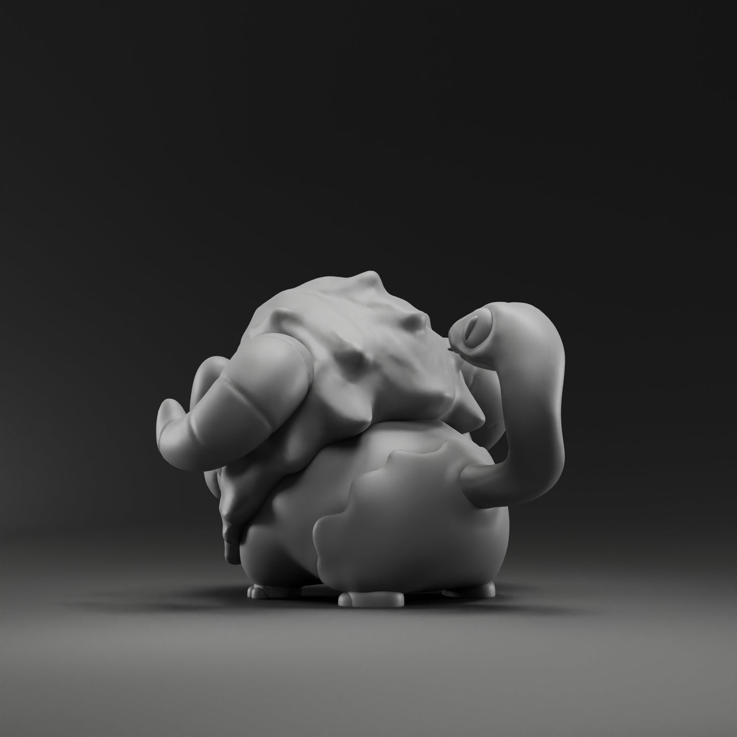 Chimerii - UNPAINTED - Grumpii Art Toy
