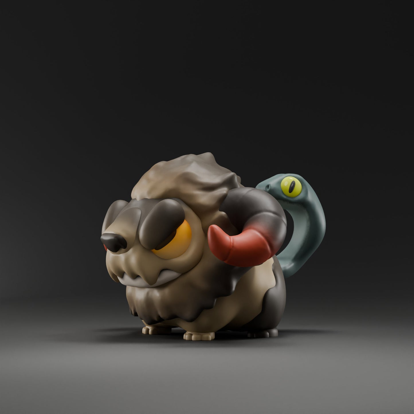 Chimerii - UNPAINTED - Grumpii Art Toy