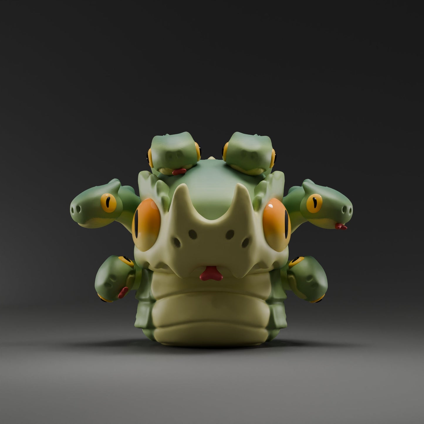 Medusii - UNPAINTED - Grumpii Art Toy