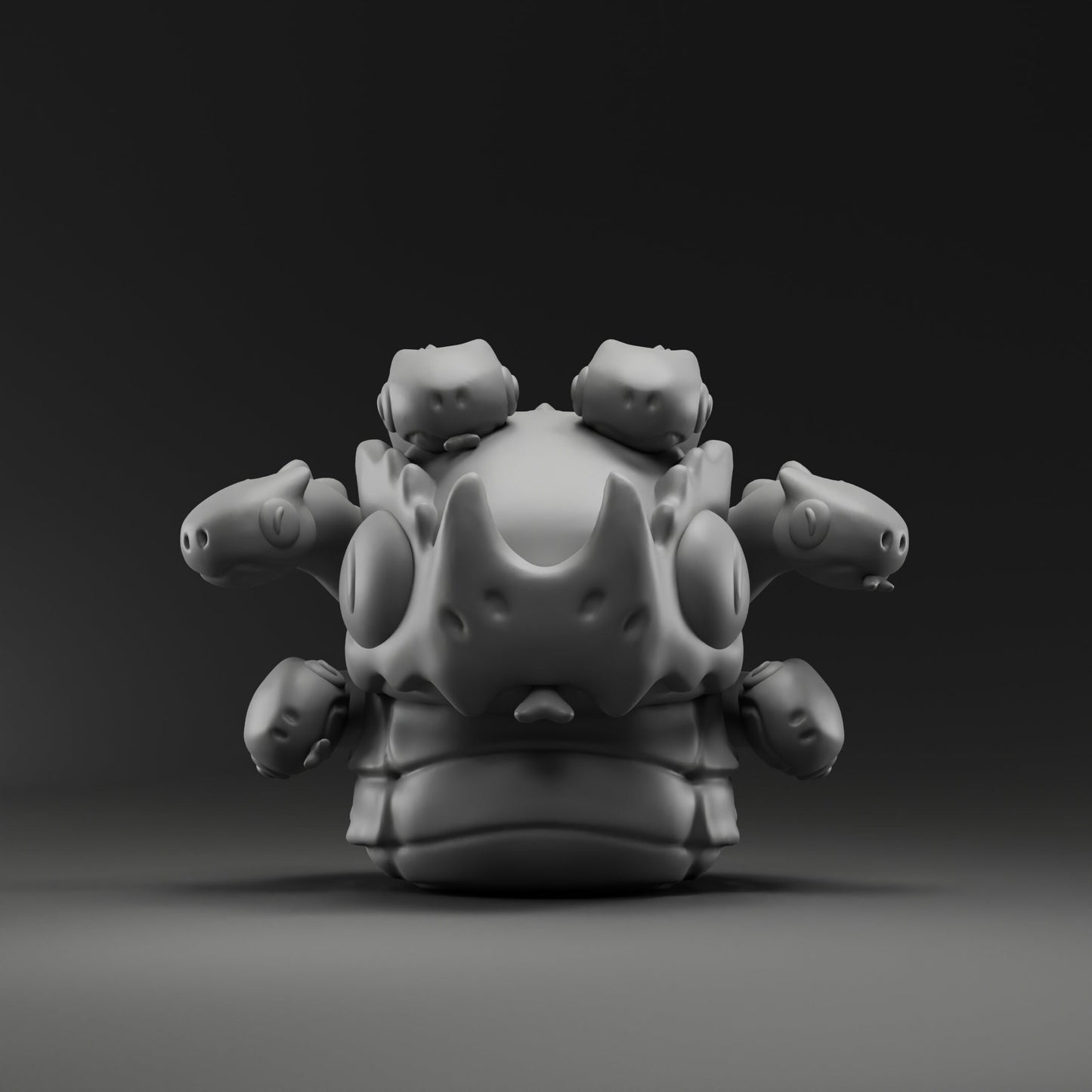 Medusii - UNPAINTED - Grumpii Art Toy