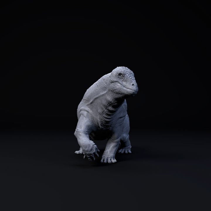 Moschops walking - UNPAINTED - Dino and Dog Miniatures