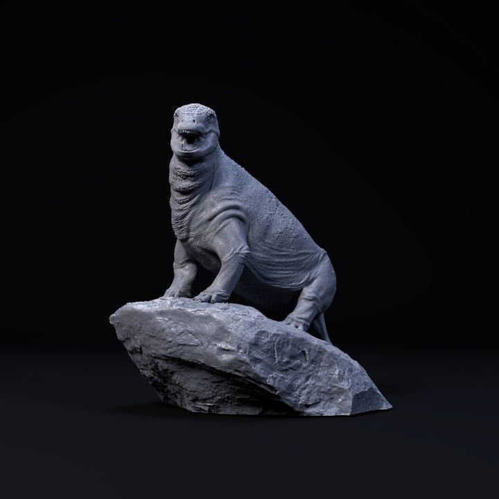 Moschops calling - UNPAINTED - Dino and Dog Miniatures