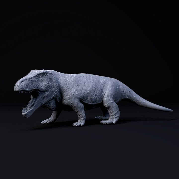 Erythrosuchus walking - UNPAINTED - Dino and Dog Miniatures