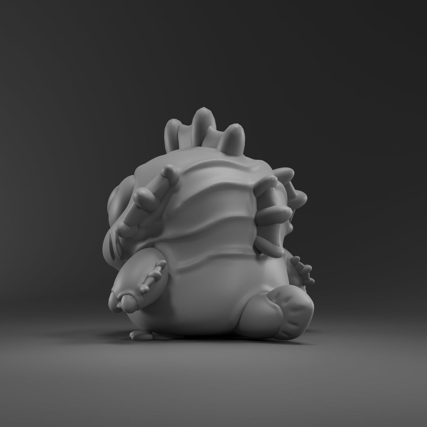 Gillii - UNPAINTED - Grumpii Art Toy
