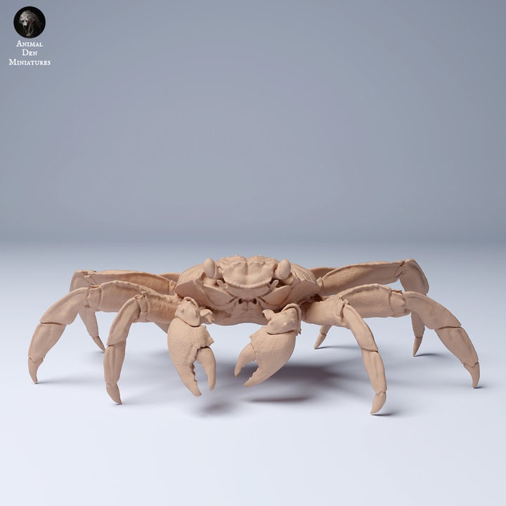 Sally Lightfoot Crab - UNPAINTED - Animal Den Miniatures