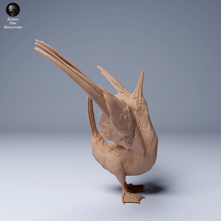 Blue Footed Booby Dance - UNPAINTED - Animal Den Miniatures