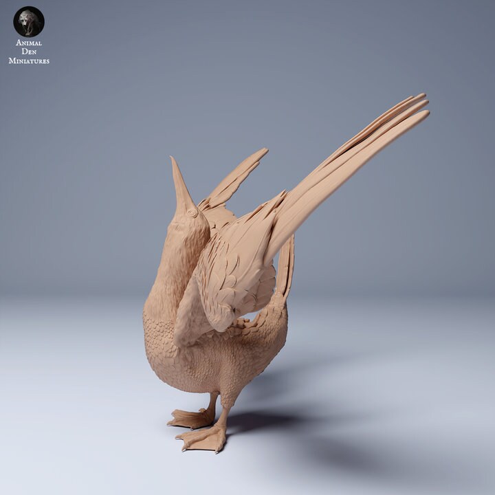 Blue Footed Booby Dance - UNPAINTED - Animal Den Miniatures