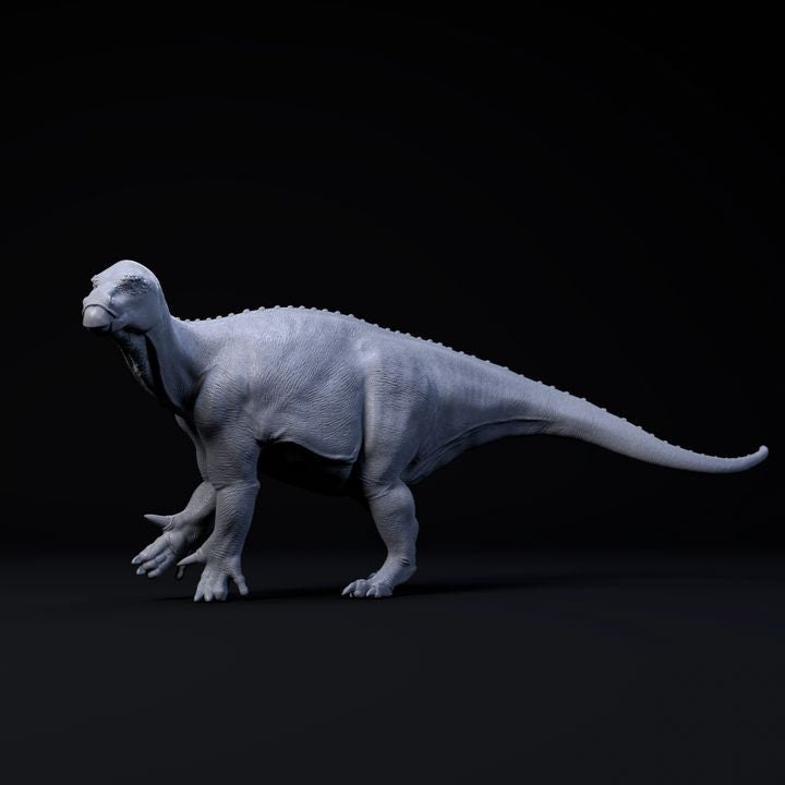 Iguanodon Walking - UNPAINTED - Dino and Dog Miniatures