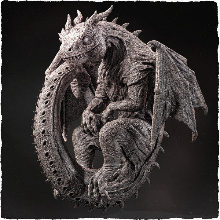 Baby Dragon - UNPAINTED - Evox Arts