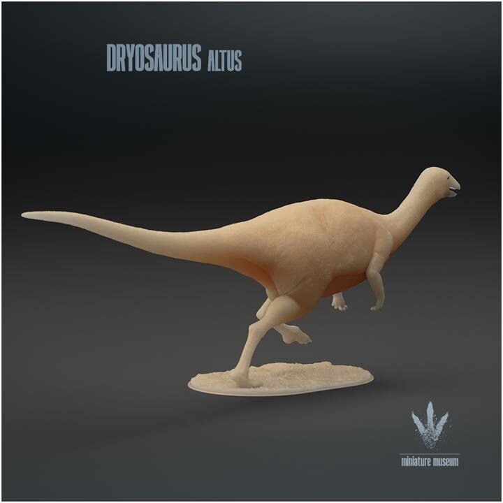 Dryosaurus altus : Running - UNPAINTED - Miniature Museum