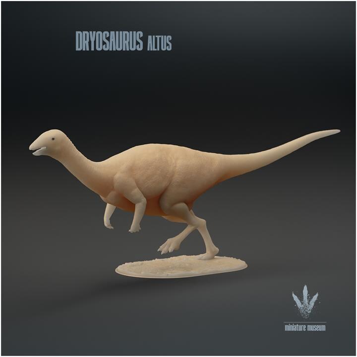 Dryosaurus altus : Running - UNPAINTED - Miniature Museum