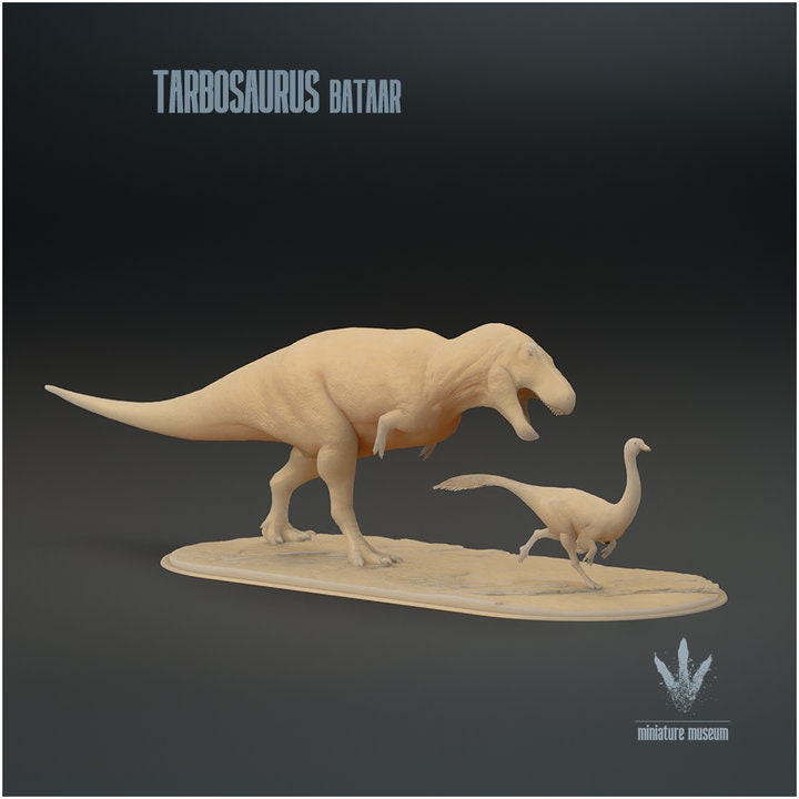 Tarbosaurus bataar : Chase - UNPAINTED - Miniature Museum