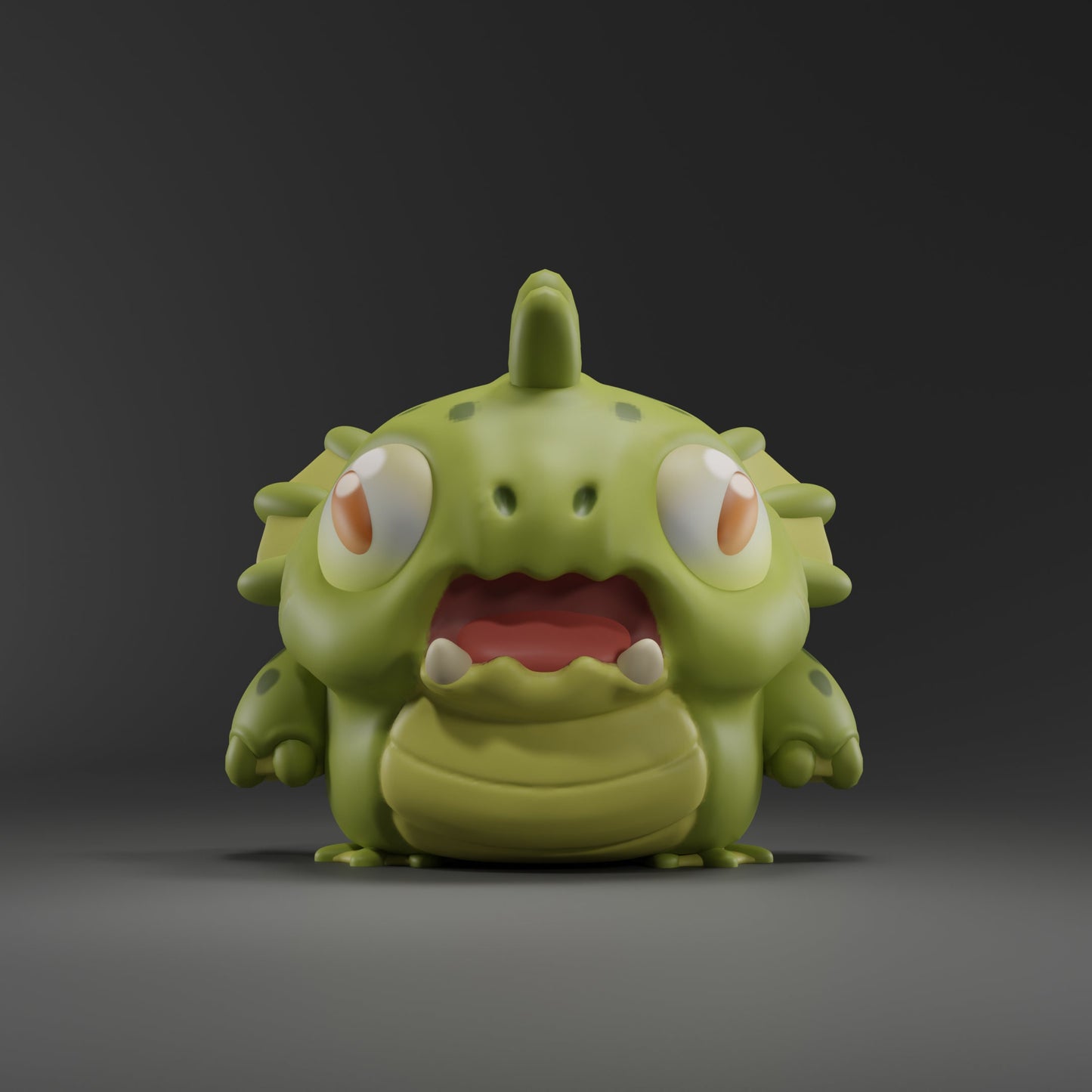 Gillii - UNPAINTED - Grumpii Art Toy