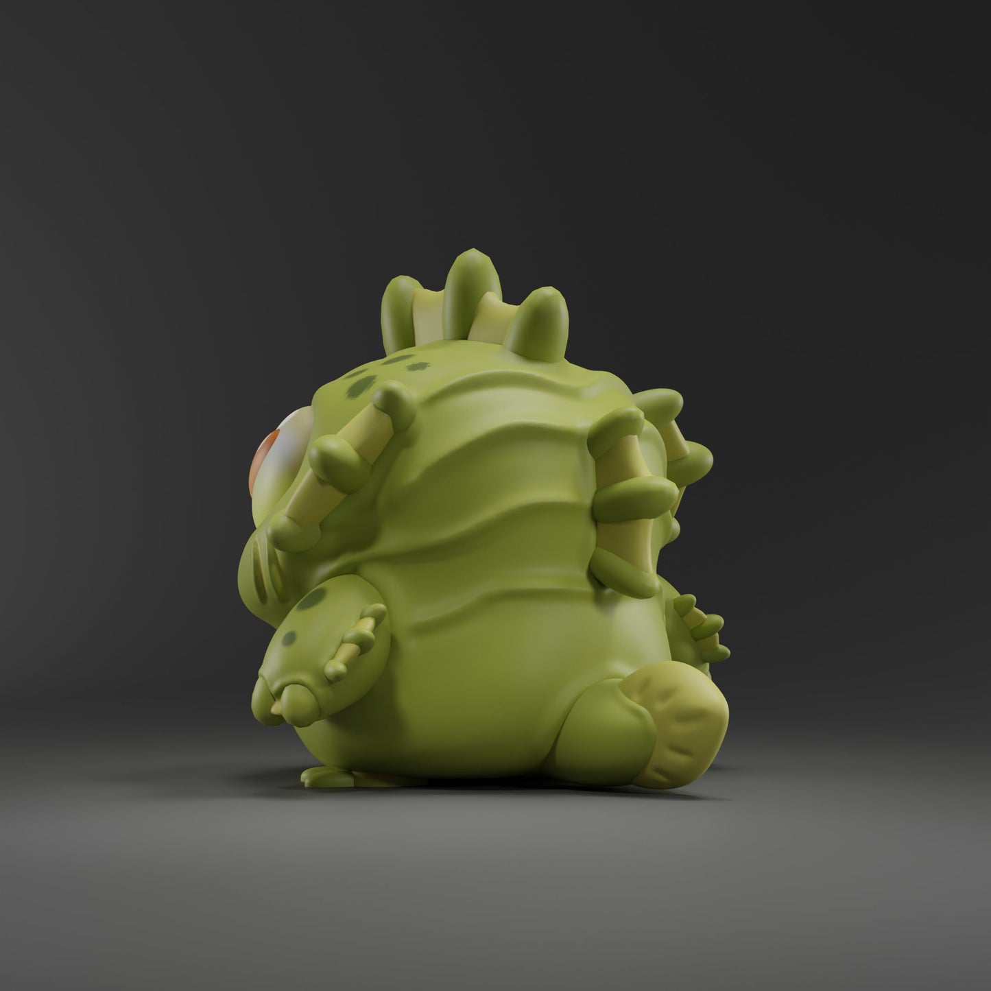 Gillii - UNPAINTED - Grumpii Art Toy