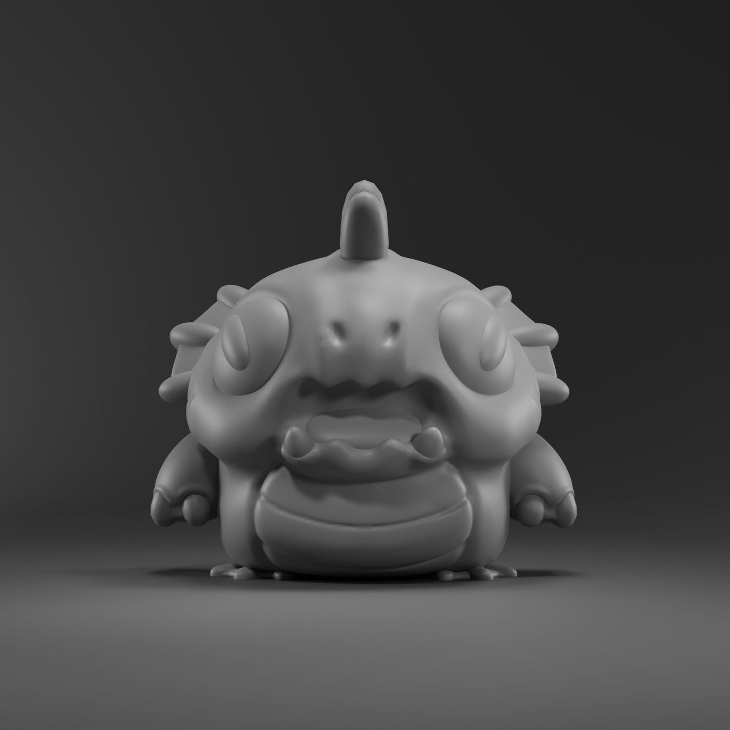 Gillii - UNPAINTED - Grumpii Art Toy