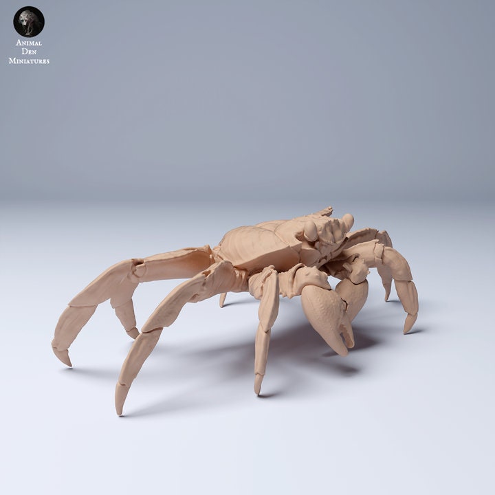 Sally Lightfoot Crab - UNPAINTED - Animal Den Miniatures